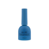 Vibrant blue VALLA gel polish bottle from the Color Palette I Collection, featuring an Autumn-inspired shade. Part of an eight-piece set of earthy, natural gel polishes, perfect for creating seasonal nail art designs. Premium quality 10ml bottle for long-lasting, beautiful manicures.