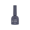 VALLA Recipe gel polish bottle in matte gray, featuring a sleek cylindrical design with a rounded cap. The label displays the brand name and product details in white text, representing a high-quality nail color from the Autumn-themed Color Palette I Collection.