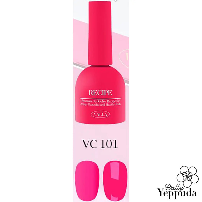 Vibrant and eye-catching neon gel nail polish from the VALLA Neon Trend collection, featuring a bold pink hue and a polished, long-lasting finish. This versatile 10ml bottle is perfect for creating a statement look, with a quick 1-2 minute cure time under UV or LED light. A must-have for those seeking the latest Korean nail art trends.