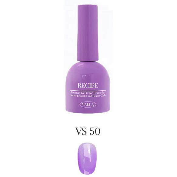 Vibrant and vivid neon glow in a gorgeous lavender hue, the Valla Summer Glow collection's VS50 syrup gel offers a quick-curing, long-lasting soak-off solution for fashionable and healthy nails. This premium Shopify product features a 10ml bottle with easy application and a radiant, summery look.