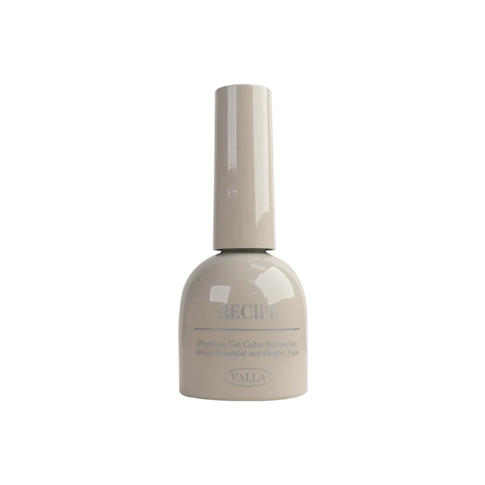 Elegant magnetic gel nail polish bottle from the VALLA Dewy Collection, featuring a sleek, modern design and a smooth, glossy finish for a high-quality, salon-like cat eye effect.