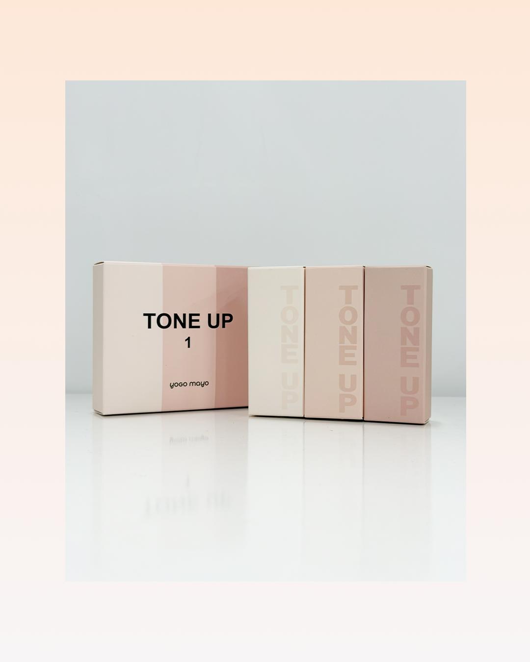 YOGOMAYO Tone Up 1 Collection (3pcs) - Korean Nail Gel Polish