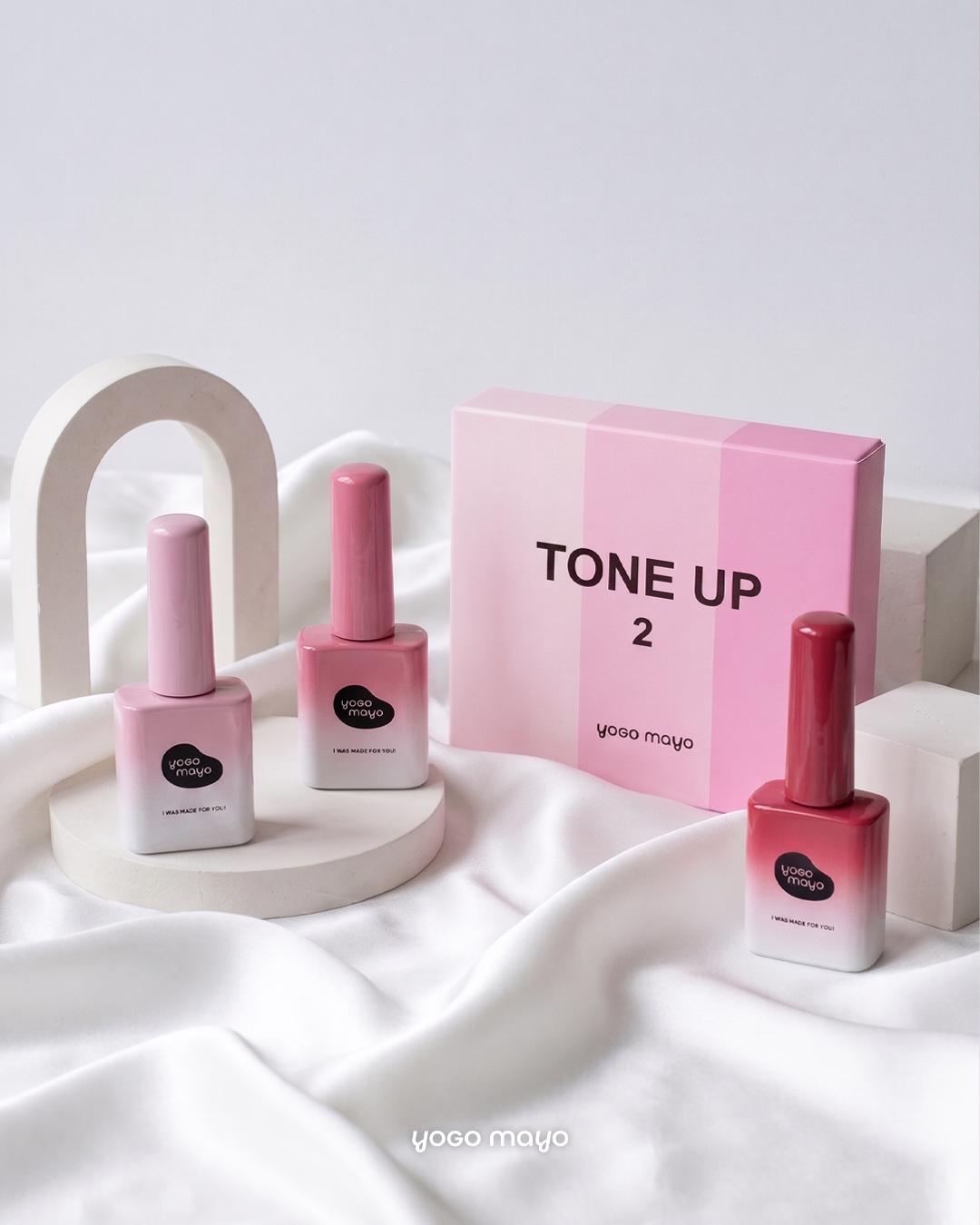 YOGOMAYO Tone Up 2 Collection (3pcs) - Korean Nail Gel Polish