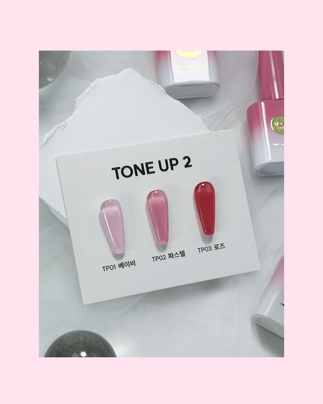 YOGOMAYO Tone Up 2 Collection (3pcs) - Korean Nail Gel Polish