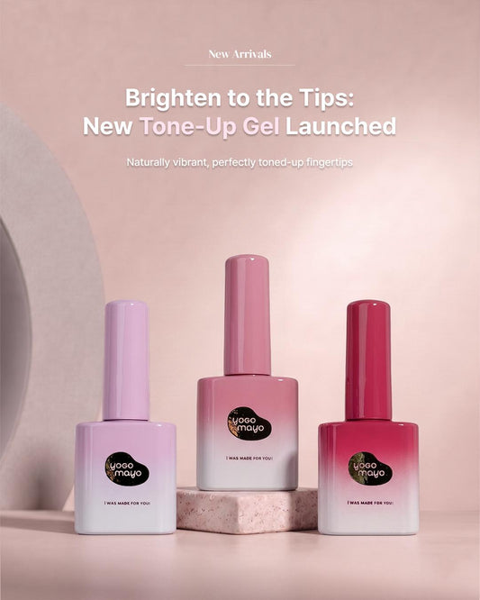 YOGOMAYO Tone Up 2 Collection (3pcs) - Korean Nail Gel Polish
