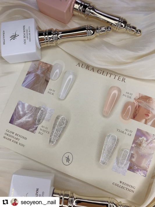 AURA GLITTER AG01 (Wedding) - 10ml - Gel