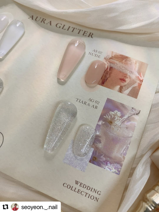AURA GLITTER Wedding Series Set (4pcs/set) - Gel