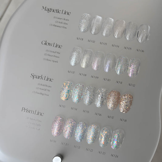 AURORA QUEEN ORE Prism Line (Collection I) - 6pcs/set - Gel
