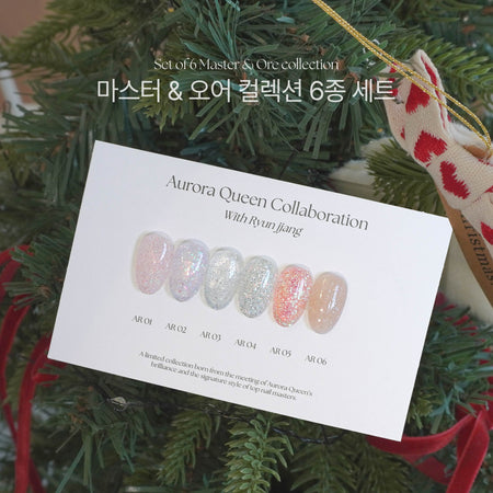 AURORA QUEEN ORE Ryun jjang collection (Master2) - 6pcs/set - Gel