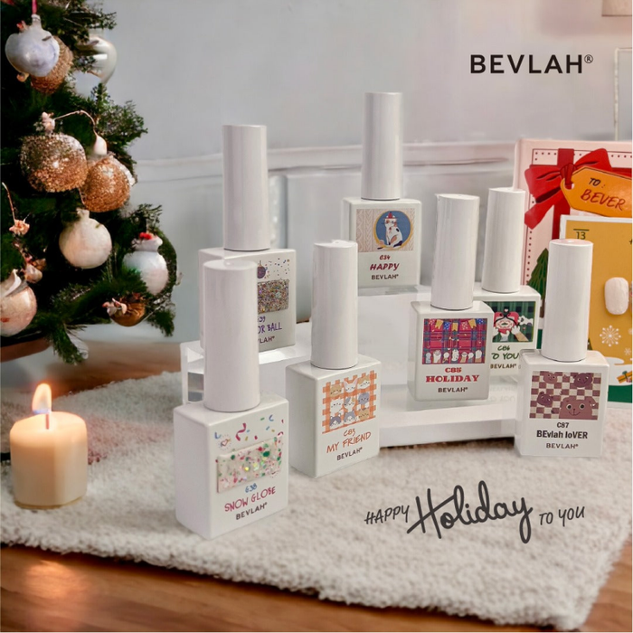 BEVLAH Happy Holiday To You 7pcs/set - Gel