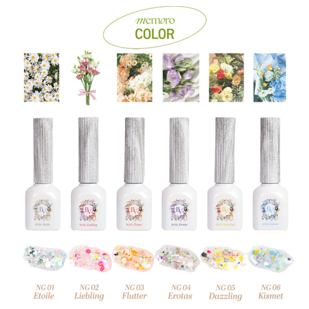 BEVLAH Iconic Memoro Collection 6pcs/set - Gel