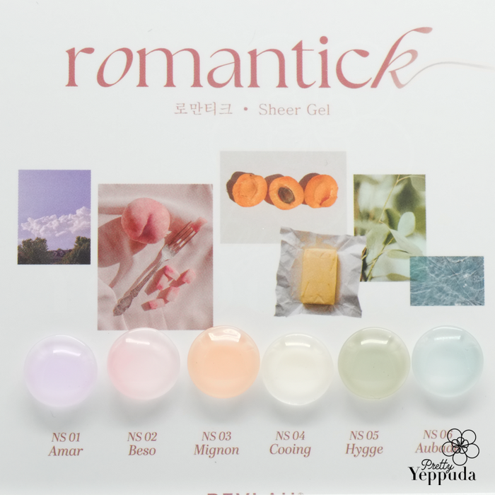 BEVLAH Iconic Romantick and Memoro Collections 2 x 6pcs/set - Gel