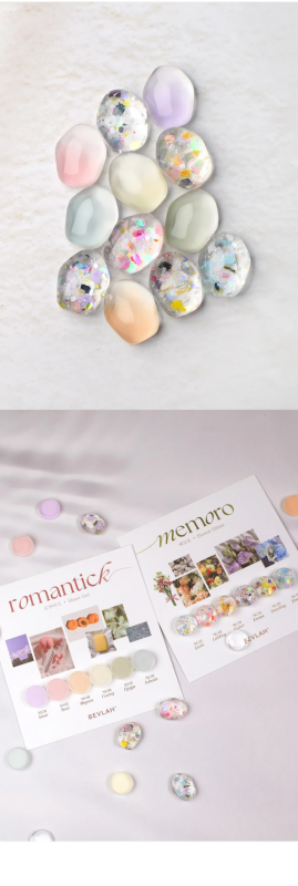 BEVLAH Iconic Romantick and Memoro Collections 2 x 6pcs/set - Gel