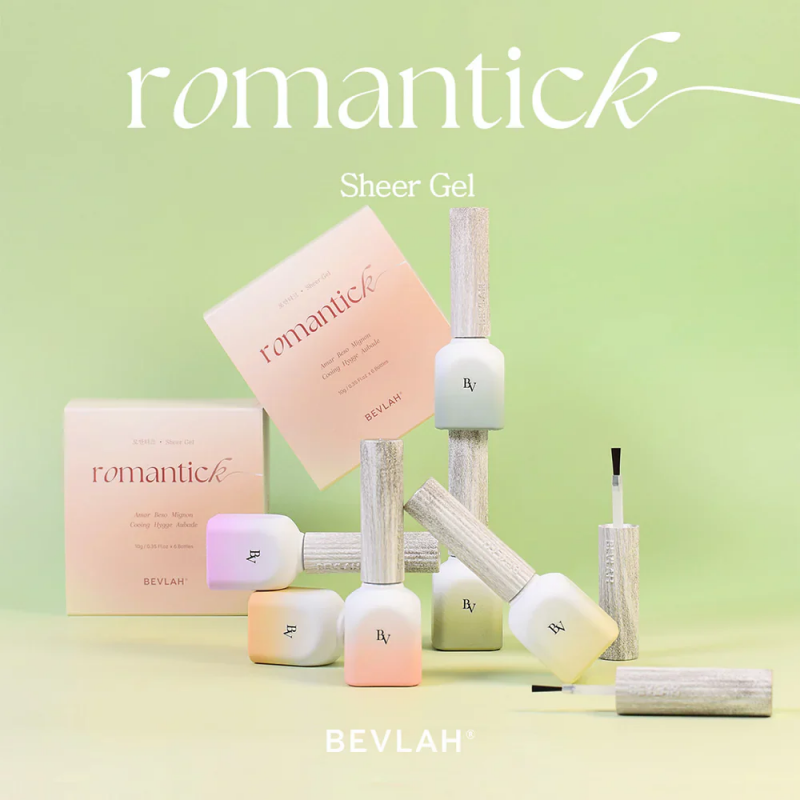 BEVLAH Iconic Romantick and Memoro Collections 2 x 6pcs/set - Gel