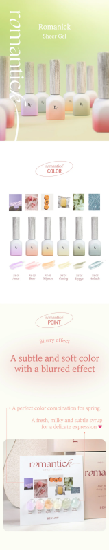 BEVLAH Iconic Romantick and Memoro Collections 2 x 6pcs/set - Gel