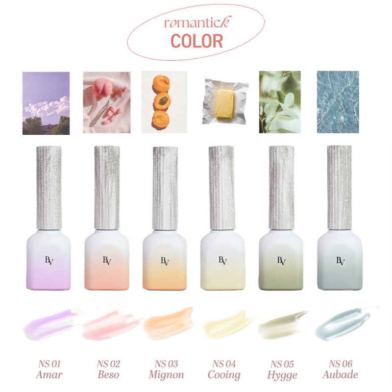 BEVLAH Iconic Romantick Collection 6pcs/set - Gel