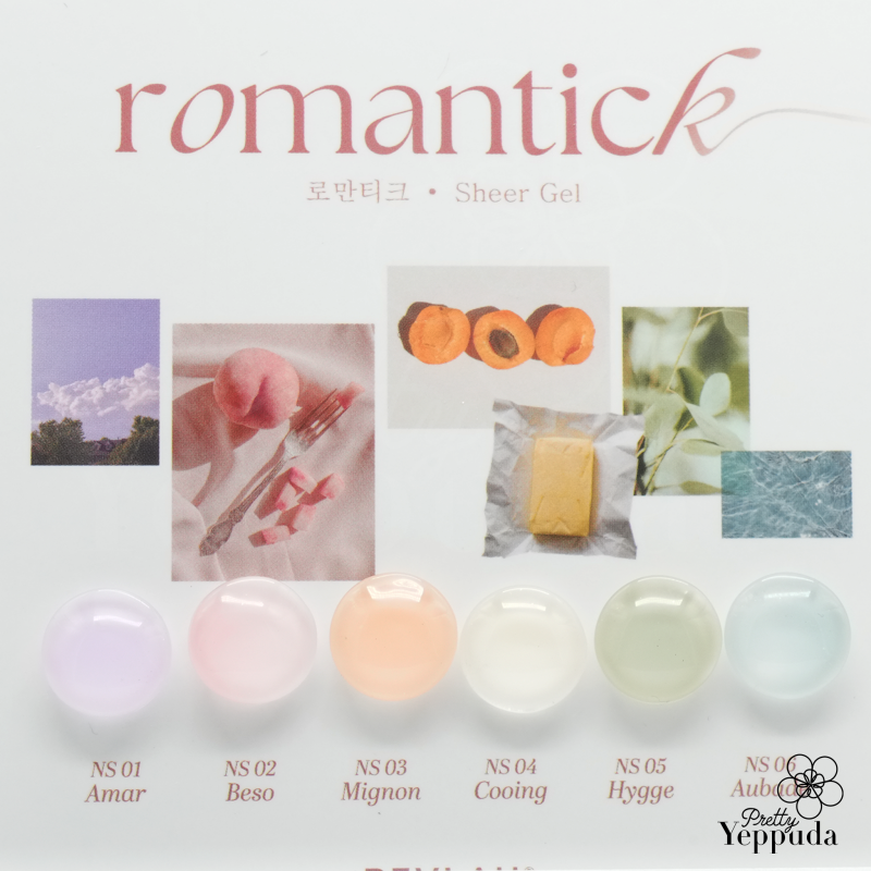 BEVLAH Iconic Romantick Collection 6pcs/set - Gel