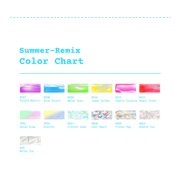 BEVLAH Summer Remix Collection 13pcs/set - Gel