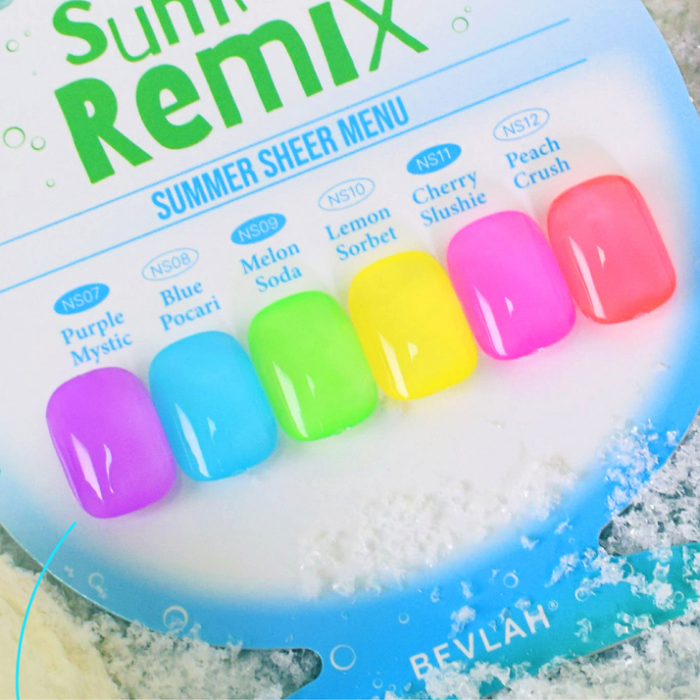 BEVLAH Summer Remix Sheer Collection 6pcs/set - Gel