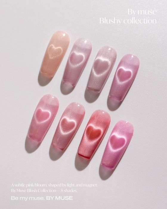BY MUSE Blushy Collection 8pcs/set Gel