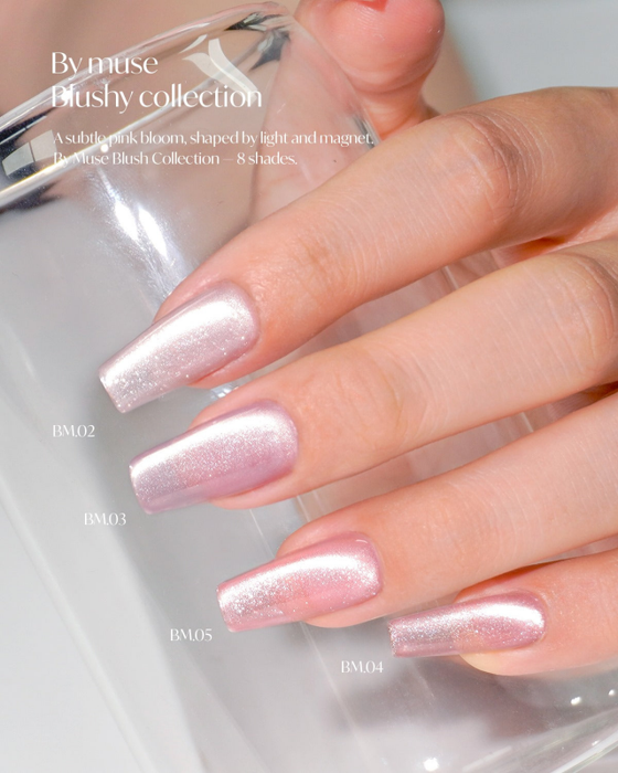 BY MUSE Blushy Collection 8pcs/set Gel