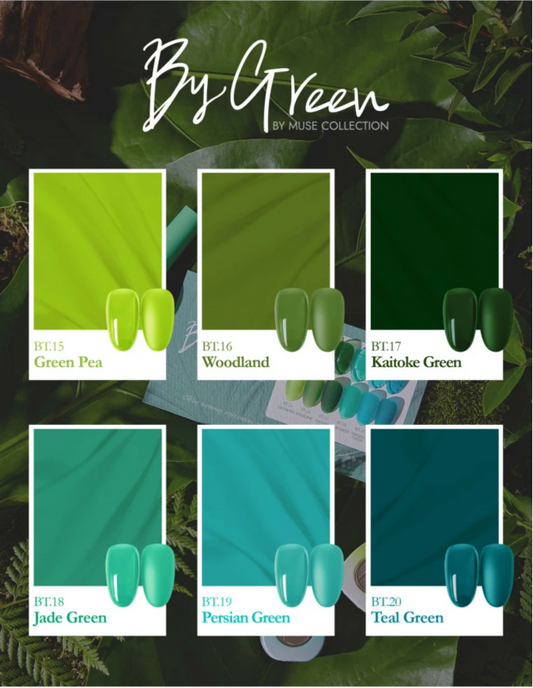 BY MUSE By Green Collection (6x10ml) - Gel