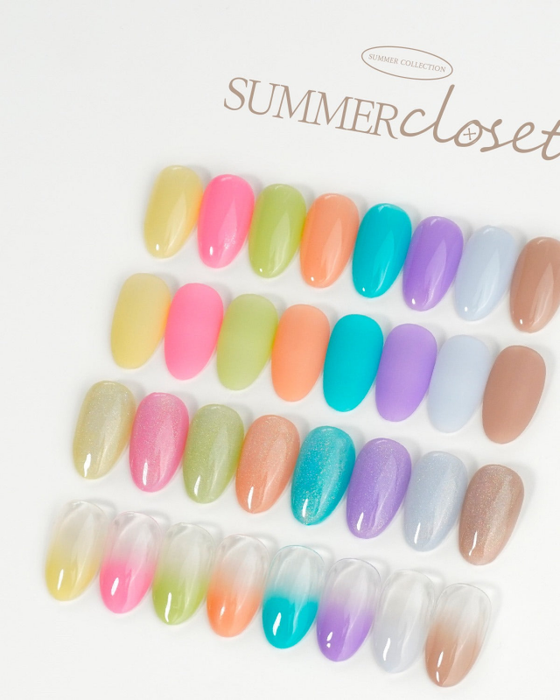 BY MUSE Summer Closet 8pcs/set - Gel