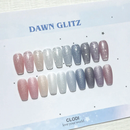 CLODI Dawn Glitz Collection 10pcs/set - Gel