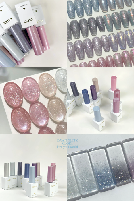 CLODI Dawn Glitz Collection 10pcs/set - Gel