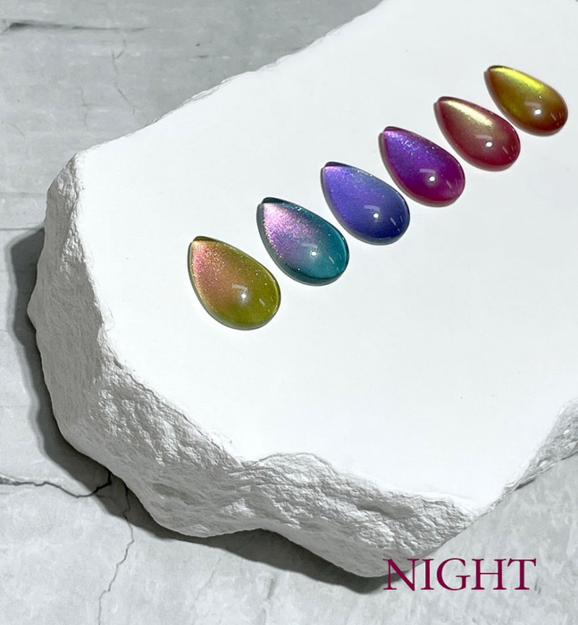 CLODI Day and Night - Night Collection Set 6pcs/set (6x8g) - Gel