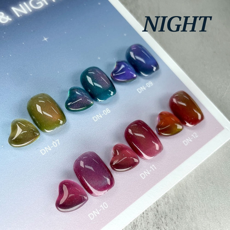 CLODI Day and Night - Night Collection Set 6pcs/set (6x8g) - Gel