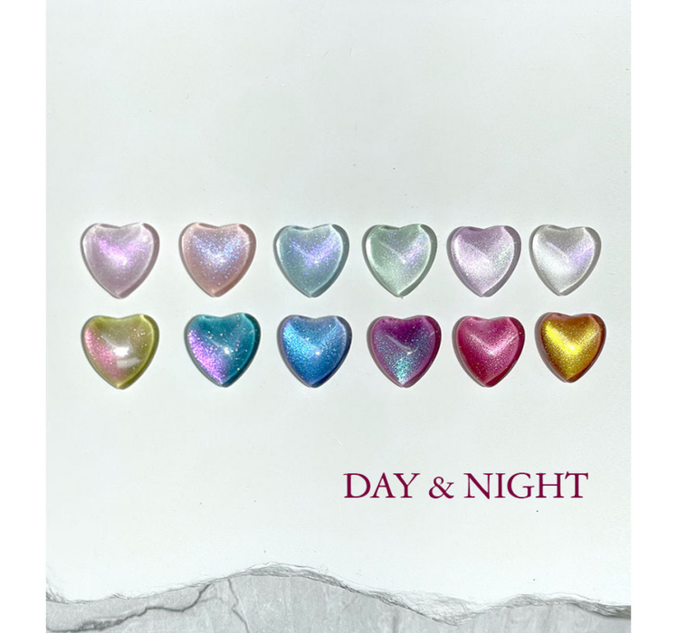 CLODI Day and Night - Night Collection Set 6pcs/set (6x8g) - Gel