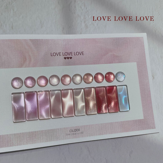 CLODI Love Love Love Collection 10pcs/set - Gel