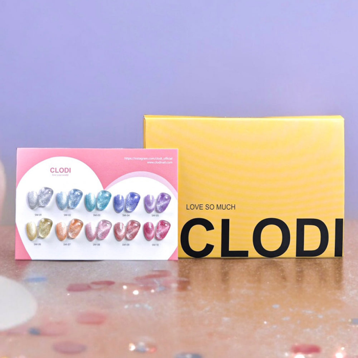 CLODI Love So Much Flash Magnetic Gel Set 10pcs/set (10x8g) - Gel
