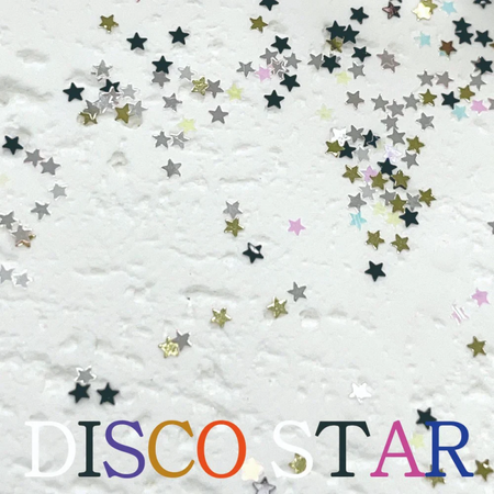 CLODI Mini Mix Stars Glitters - Disco Star (0.5g) - Nail Art