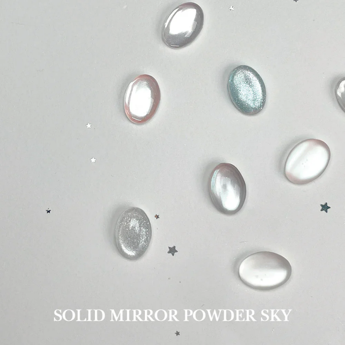 CLODI Solid Mirror Powder Sky (0.5g) - Nail Art