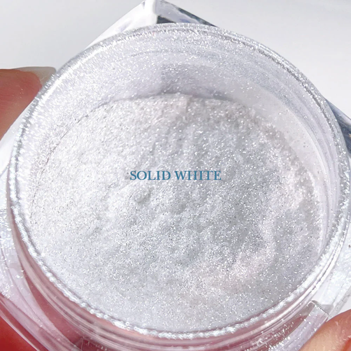CLODI Solid Mirror Powder White (0.5g) - Nail Art