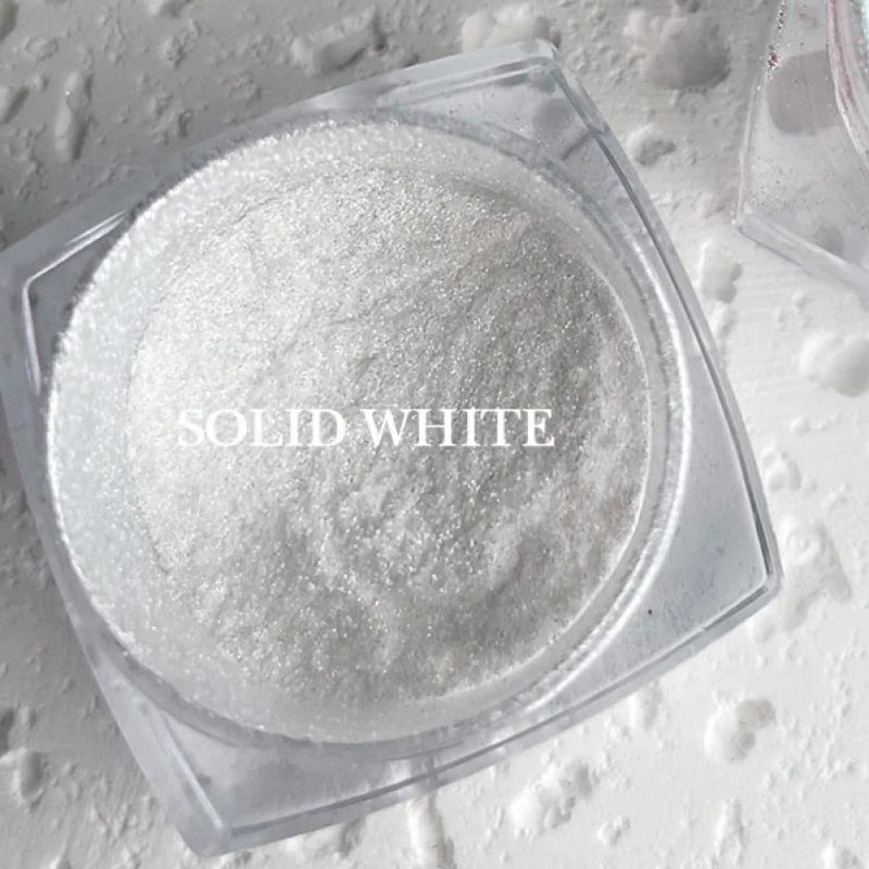 CLODI Solid Mirror Powder White (0.5g) - Nail Art