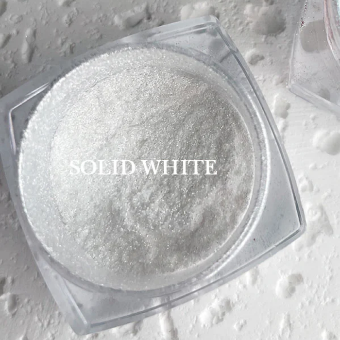 CLODI Solid Mirror Powder White (0.5g) - Nail Art