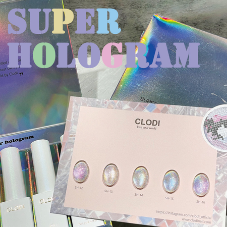 CLODI Super Hologram Collection Set 5pcs/set (5x8g) - Gel
