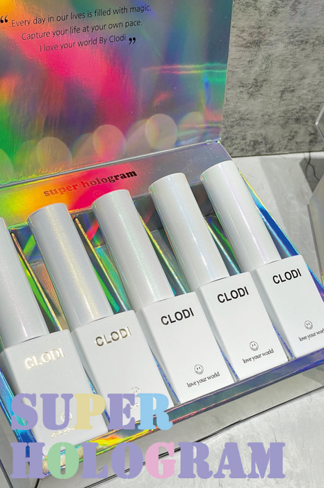 CLODI Super Hologram Collection Set 5pcs/set (5x8g) - Gel