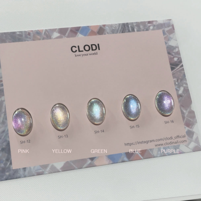 CLODI Super Hologram Collection Set 5pcs/set (5x8g) - Gel