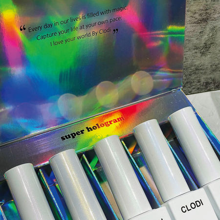 CLODI Super Hologram Collection Set 5pcs/set (5x8g) - Gel