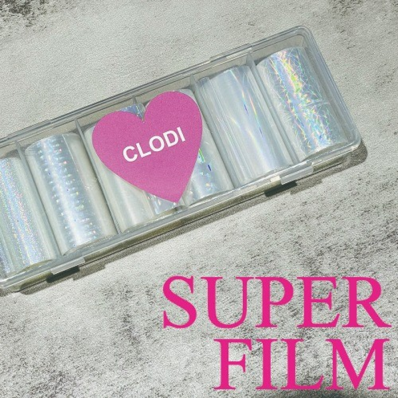 CLODI Super Nail Film 6pcs/set - Nail Art