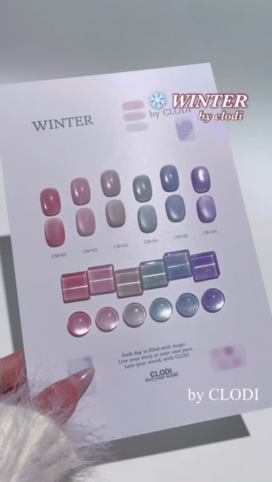 CLODI Winter Collection - 6pcs/set - Gel