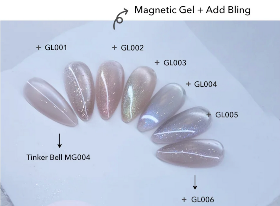 CREAR Add Bling Collection (6 pcs/set) - Gel