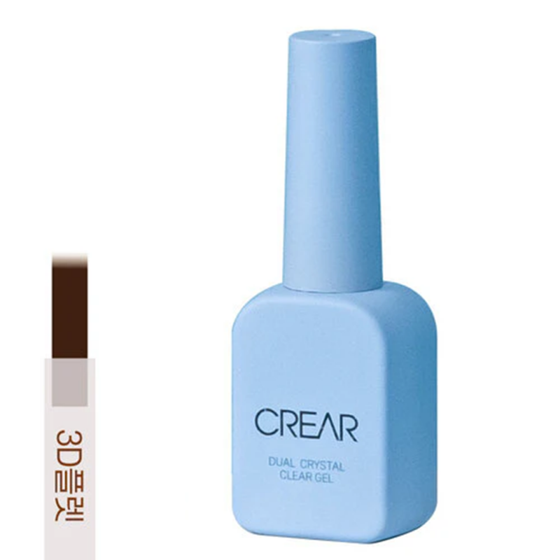 CREAR Dual Crystal Clear Gel (Wide Brush) - 10g - Gel