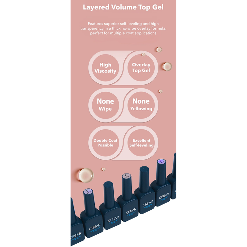 CREAR Layered Volume Top (Liner Brush) - 10g - Gel