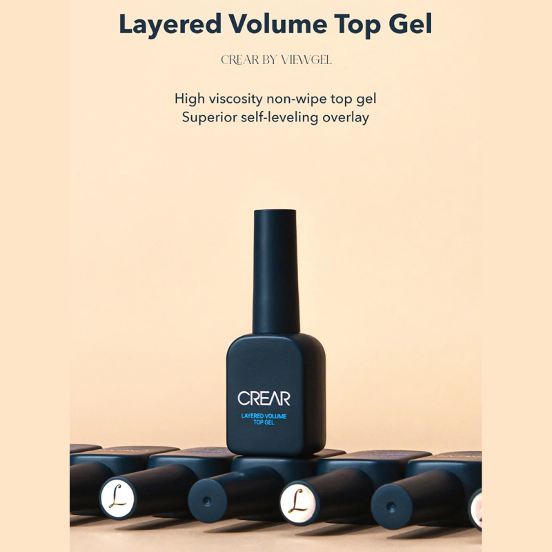 CREAR Layered Volume Top (Liner Brush) - 10g - Gel