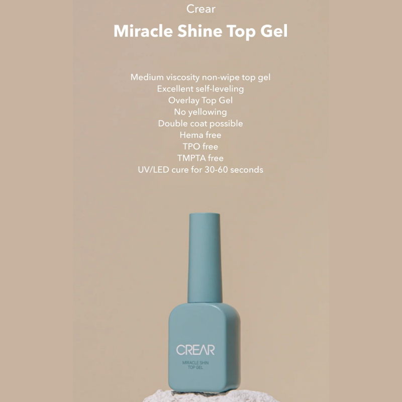 CREAR Miracle Shine Top - 10g - Gel